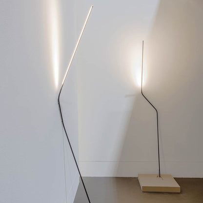 Neo LED Floor Lamp in living room.