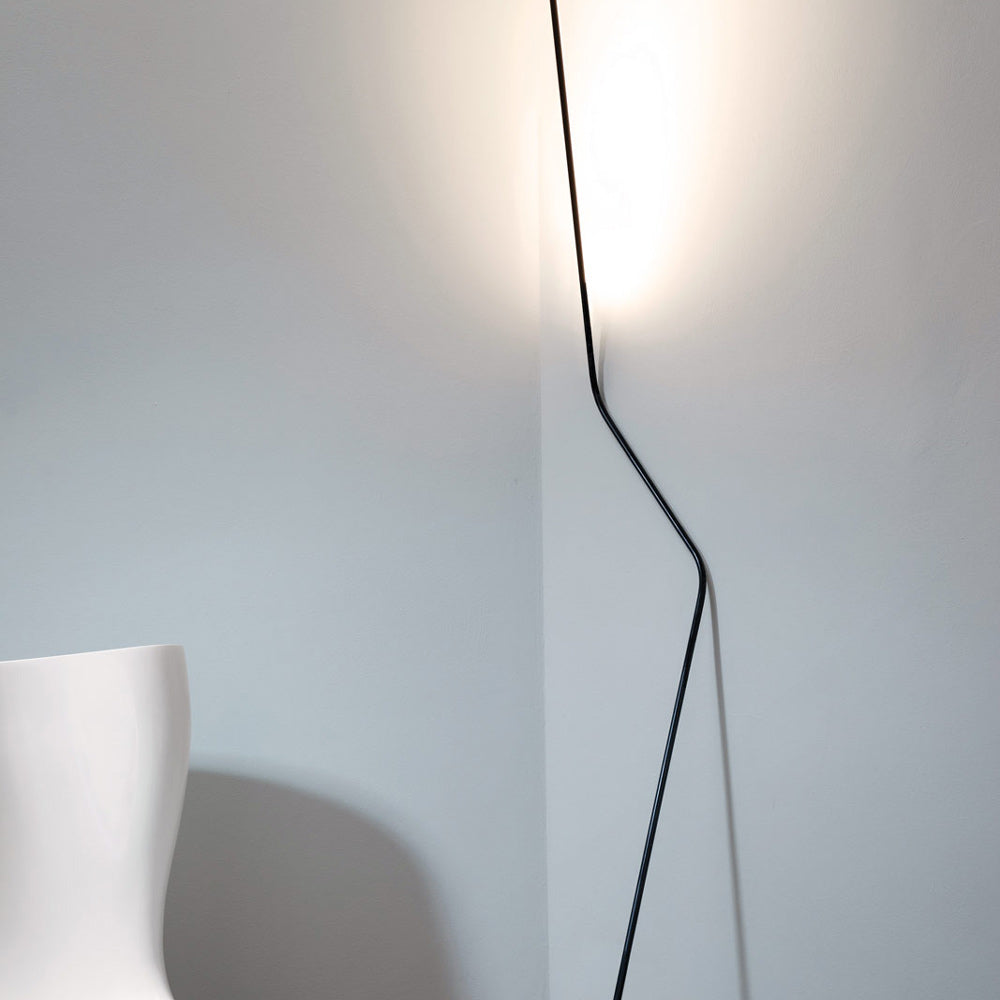Neo LED Floor Lamp in living room.