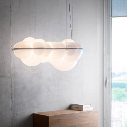 Nuvola LED Pendant Light in living room.