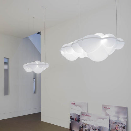 Nuvola LED Pendant Light in living room.