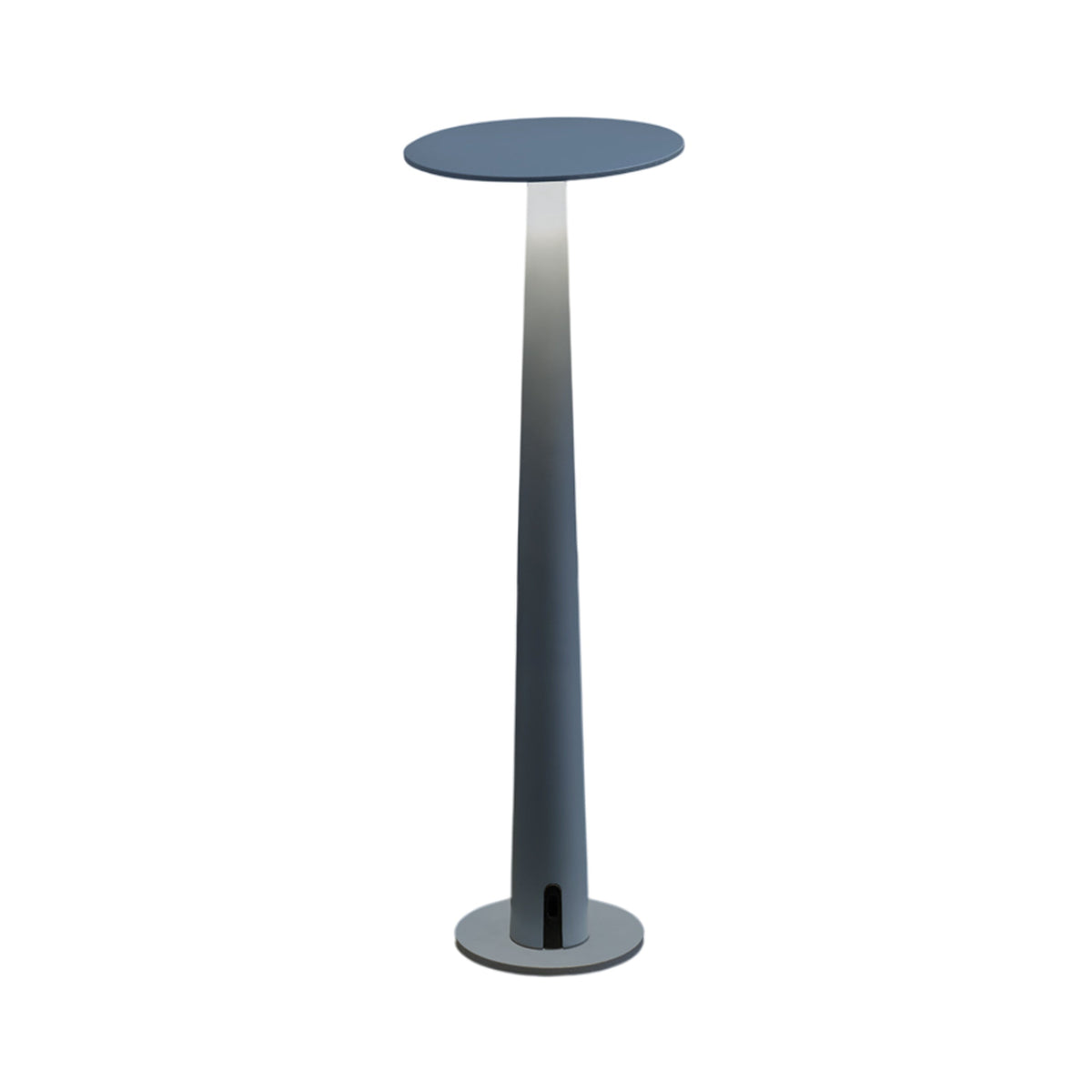 Portofino LED Rechargeable Table Lamp in Pastel Blue.