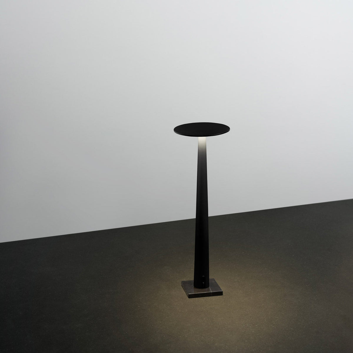Portofino Marble LED Rechargeable Table Lamp in Detail.