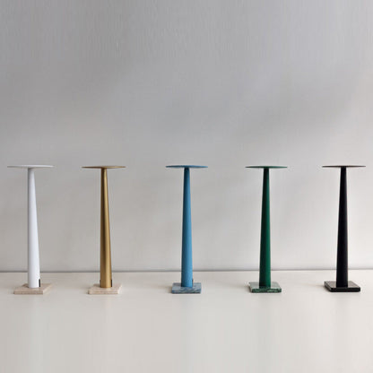 Portofino Marble LED Rechargeable Table Lamp in Detail.