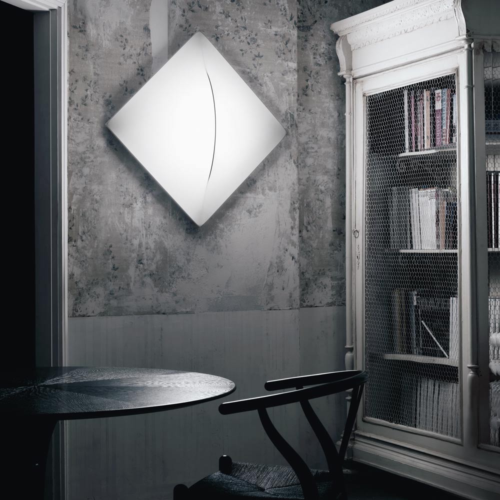 Saori Wall Light in living room.