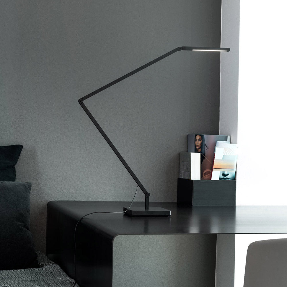 Untitled Linear LED Table / Wall Light in living room.