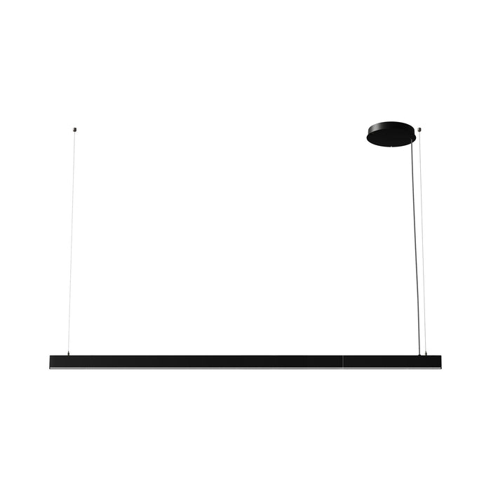 Zirkol LED Linear Pendant Light in Black (78.7-Inch).