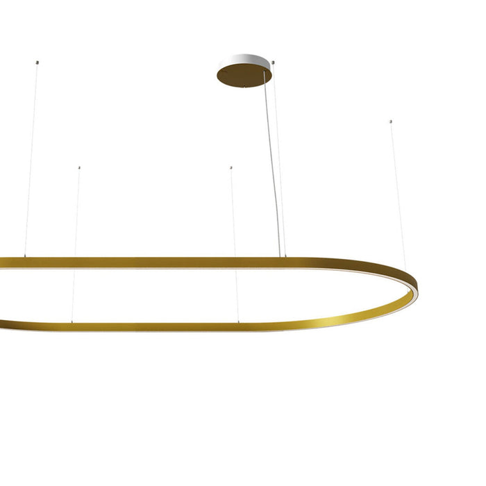 Zirkol LED Oval Pendant Light in Detail.