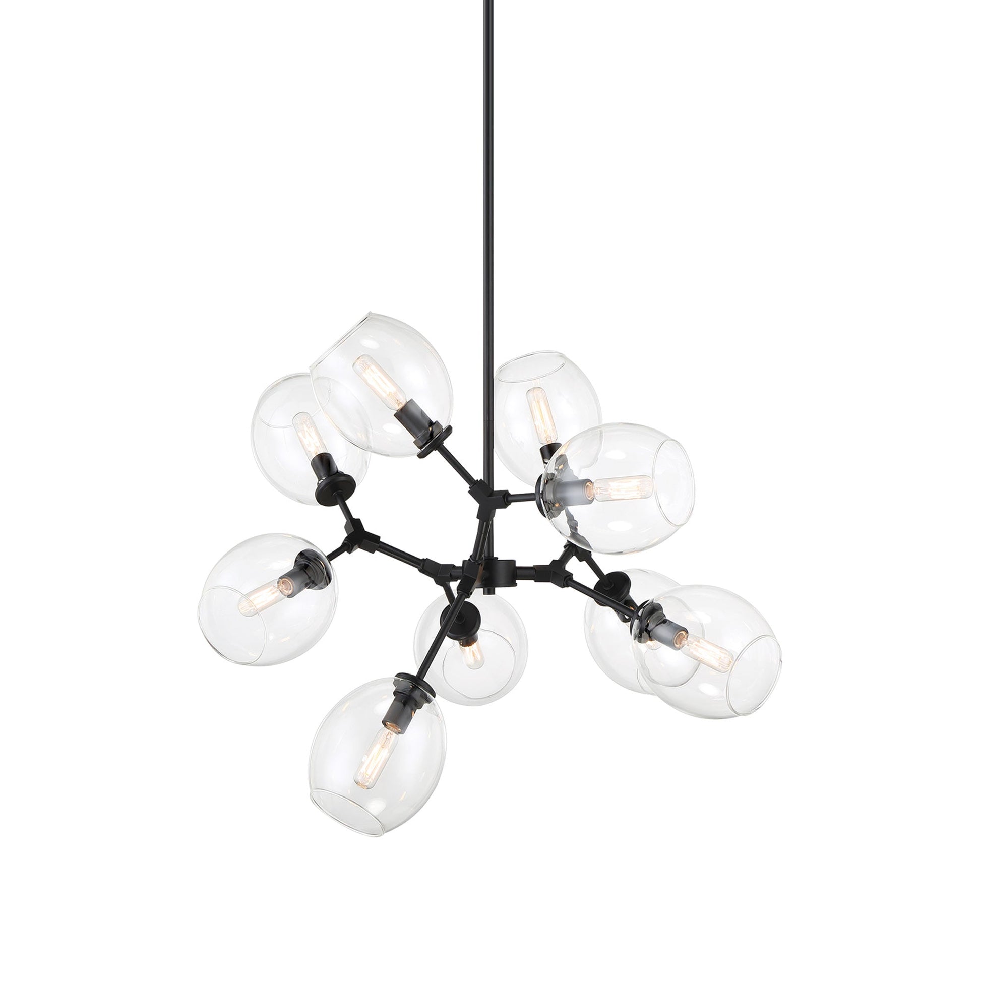 Nexpo Pendant Light in Coal (9-Light).