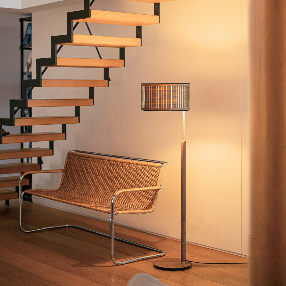 Autumn Floor Lamp in living room.