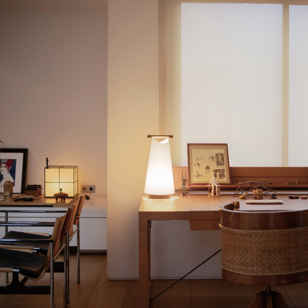 Catay Table Lamp in living room.