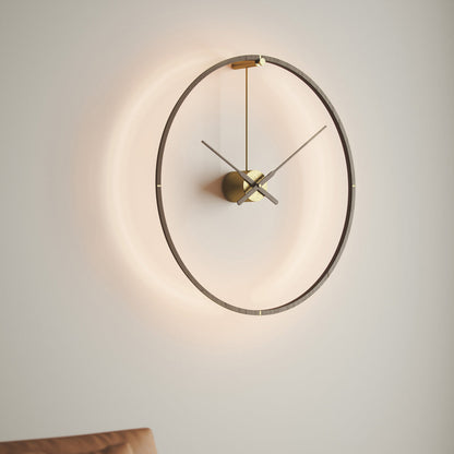 Ombra Premium LED Wall Clock in Detail.
