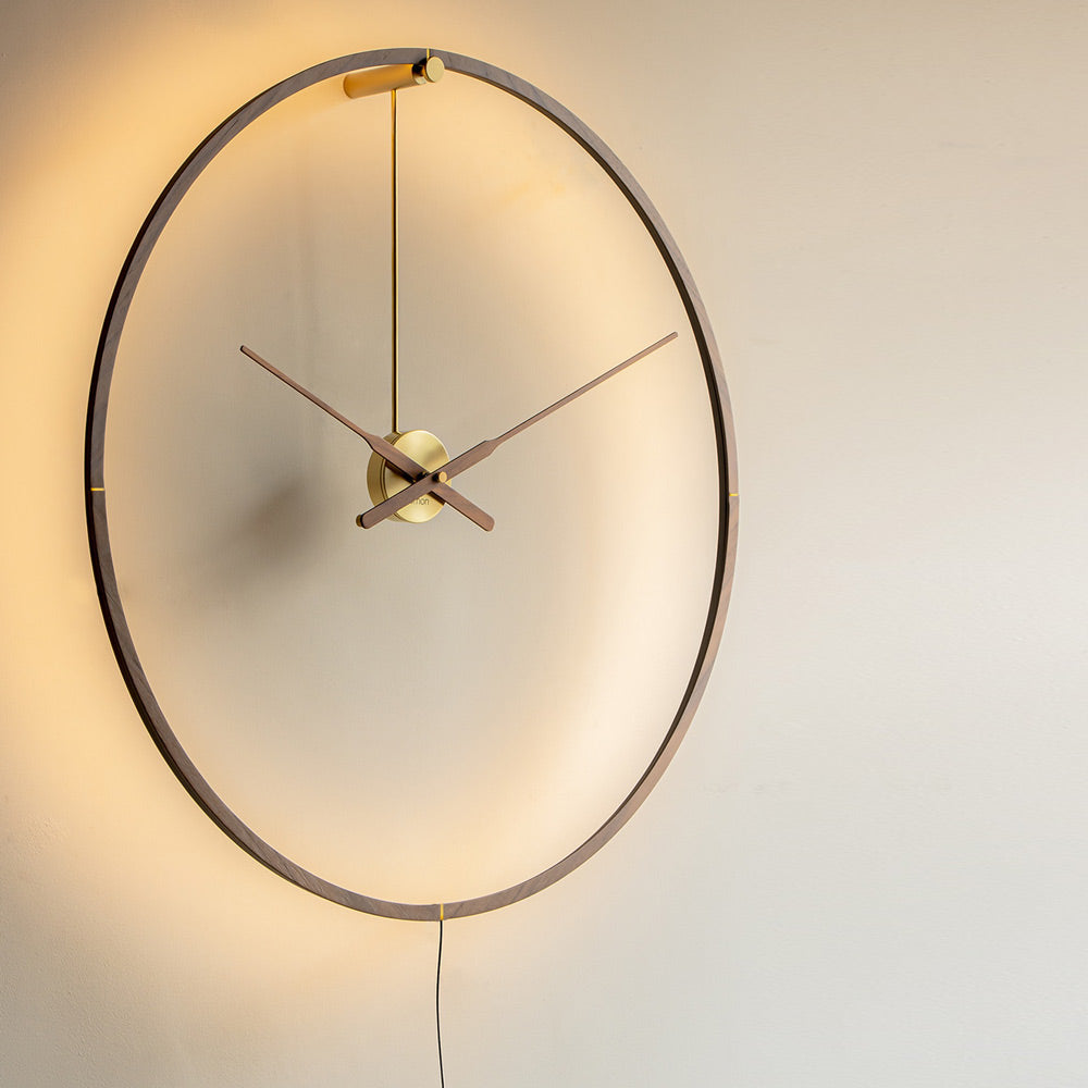 Ombra Premium LED Wall Clock in Detail.