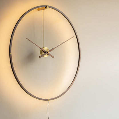 Ombra Premium LED Wall Clock in Detail.