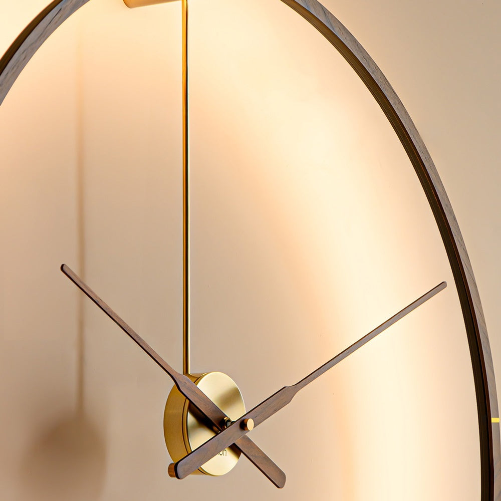 Ombra Premium LED Wall Clock in Detail.