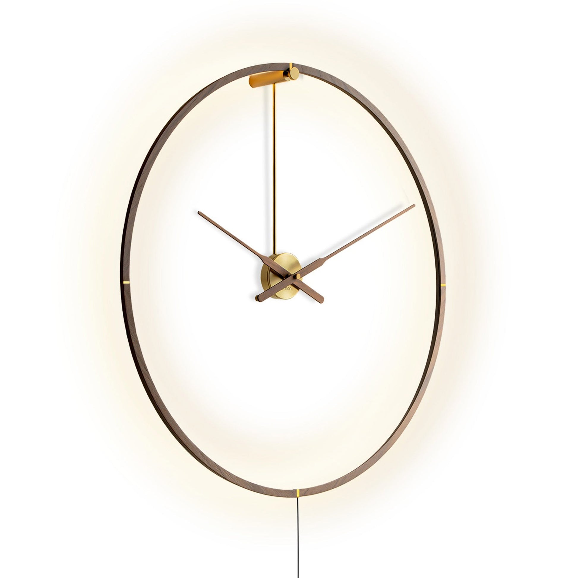 Ombra Premium LED Wall Clock in Detail.