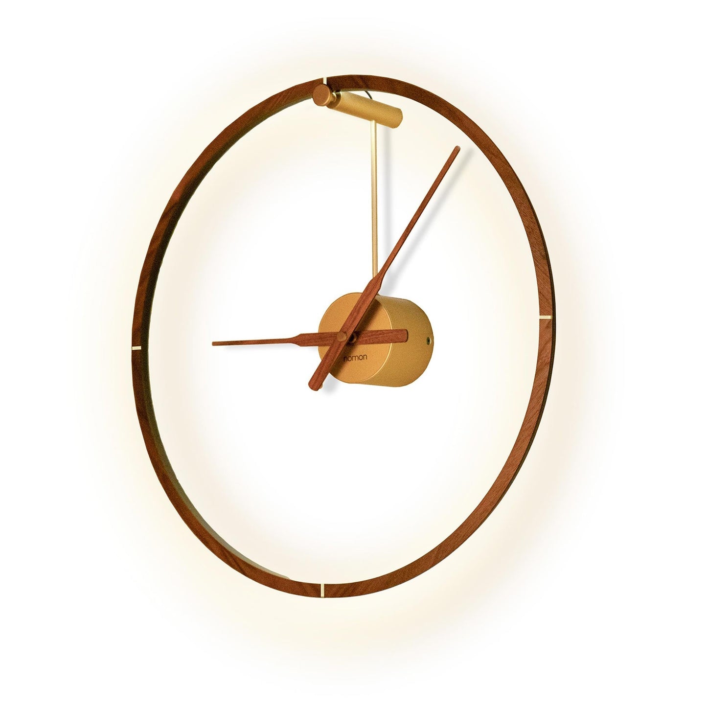 Ombra Premium LED Wall Clock in Detail.