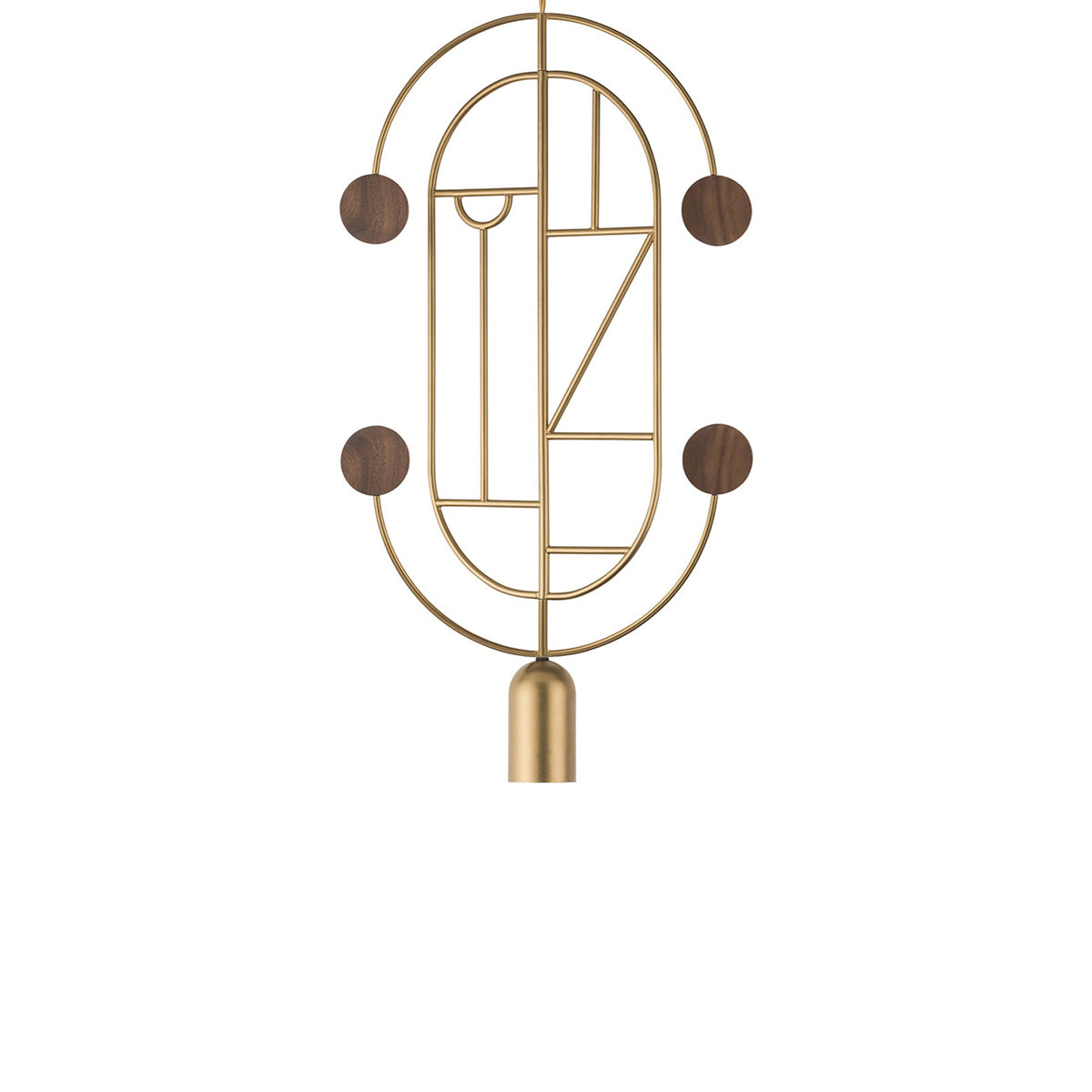 Wooden Dots WDS04 Pendant Light in Detail.
