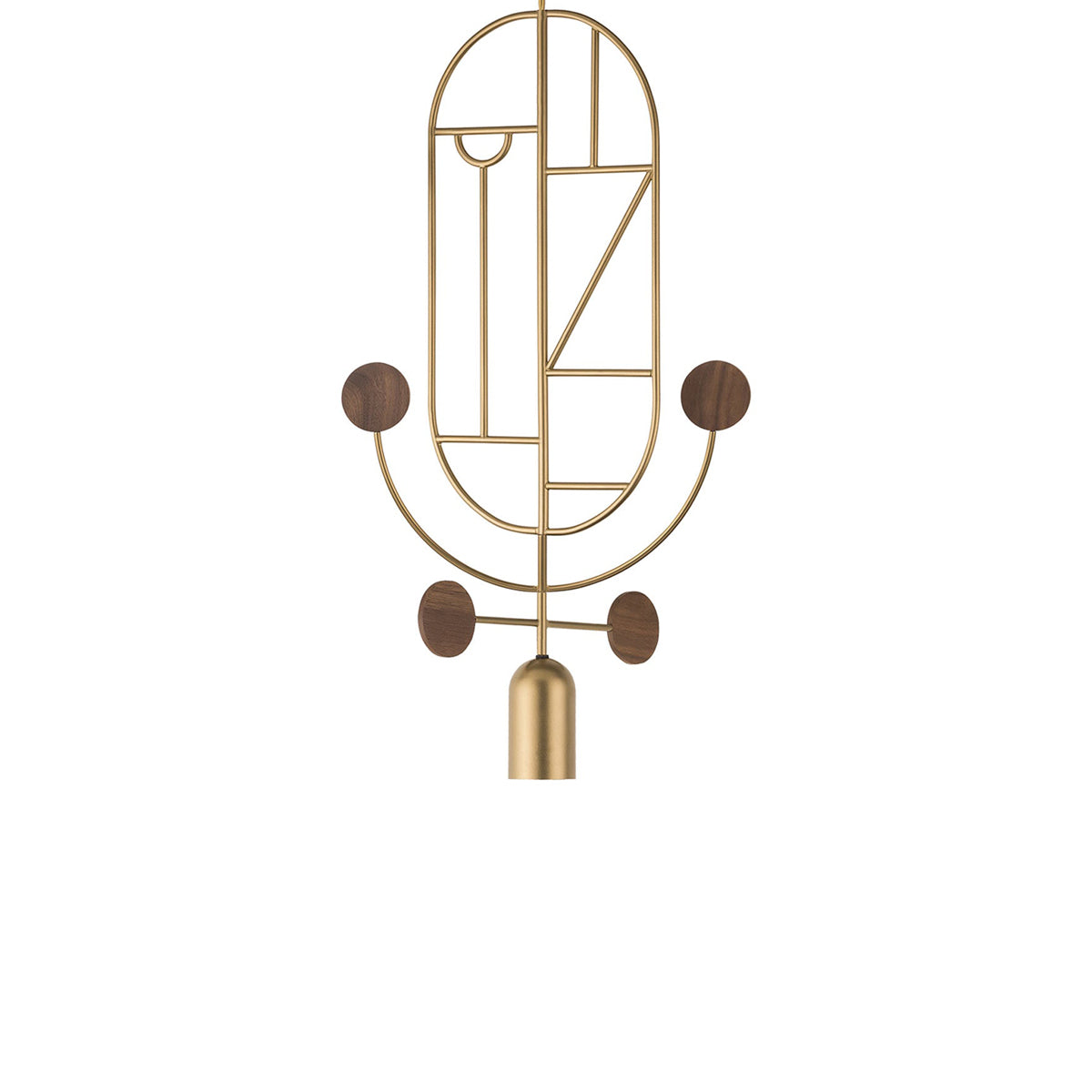Wooden Dots WDS05 Pendant Light in Detail.
