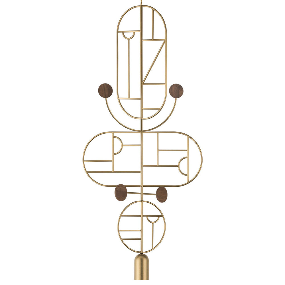 Wooden Dots WDS15 Pendant Light in Detail.