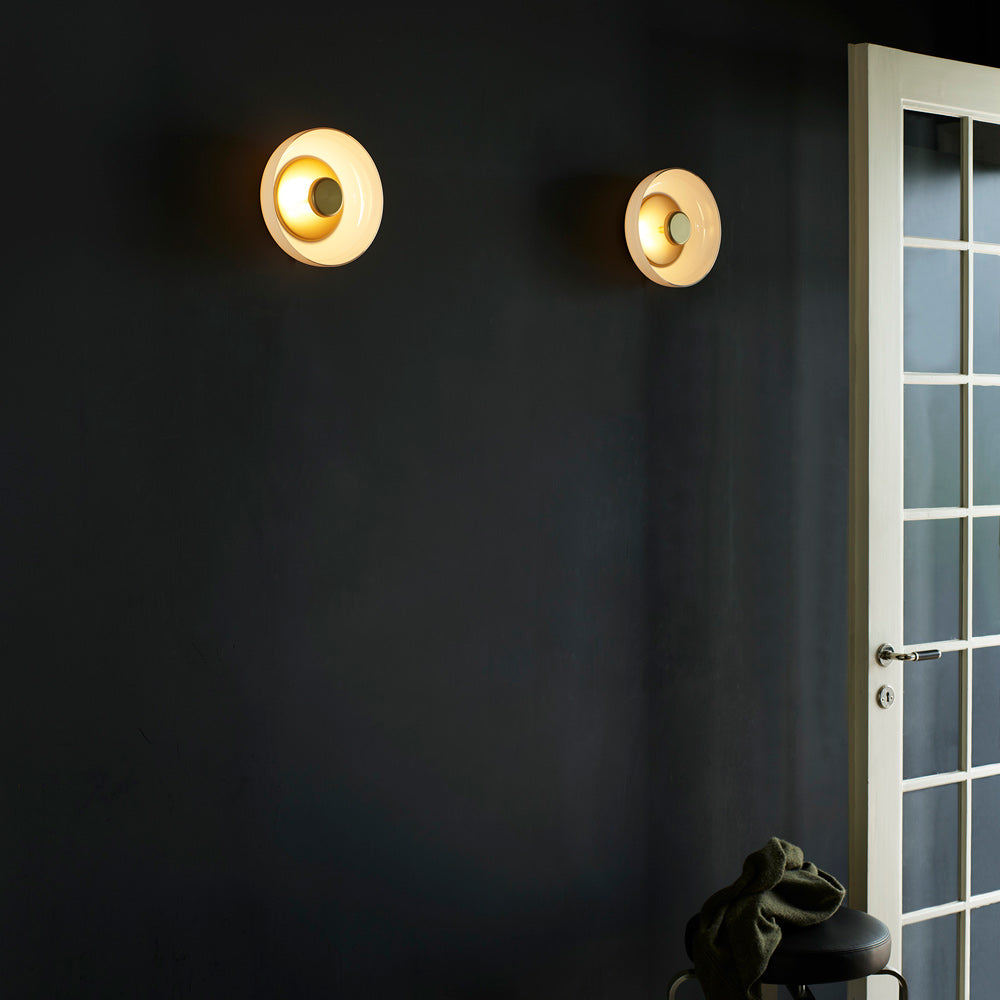 Blossi LED Wall Light in living room.