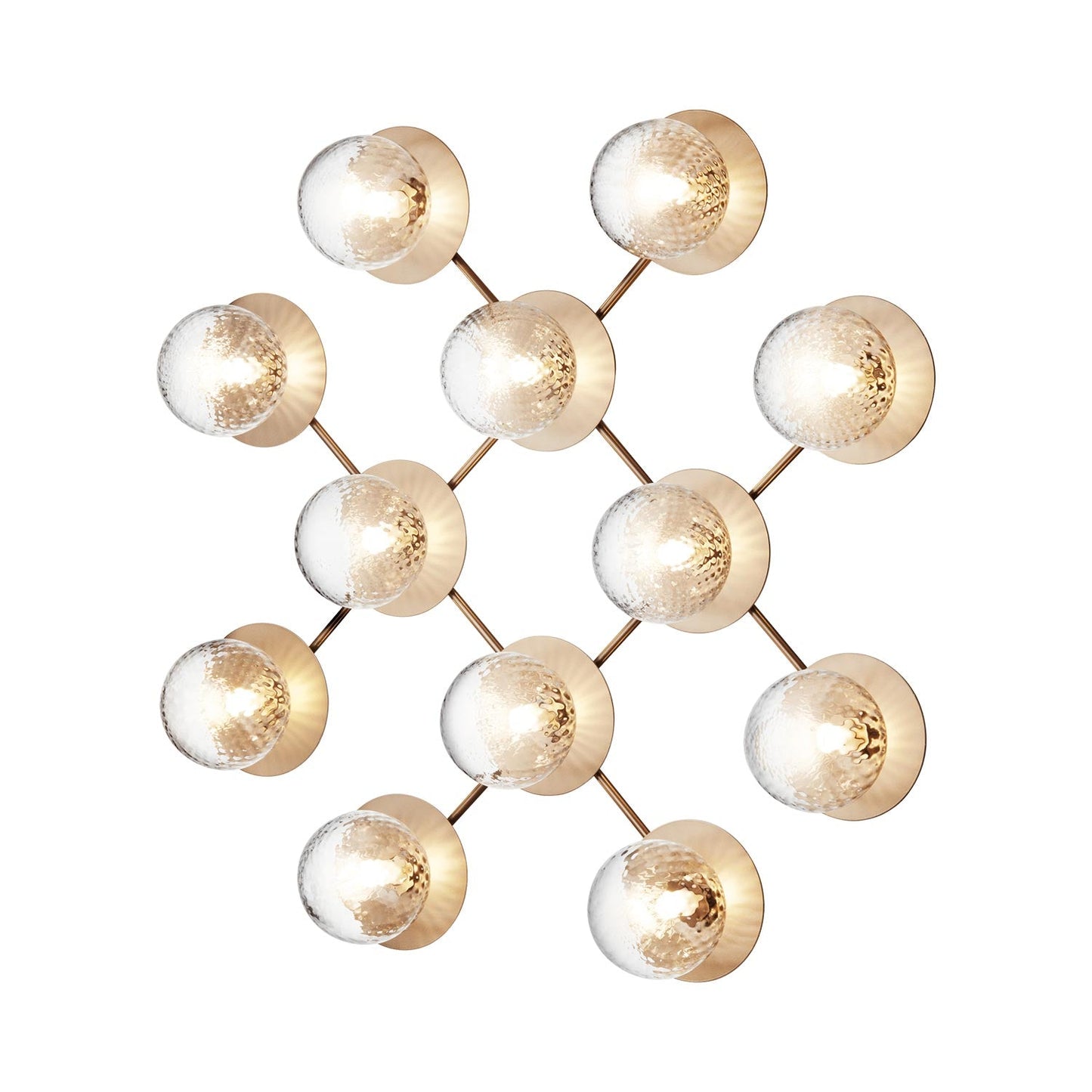 Liila Ceiling / Wall Light in Optic Clear (12-Light).