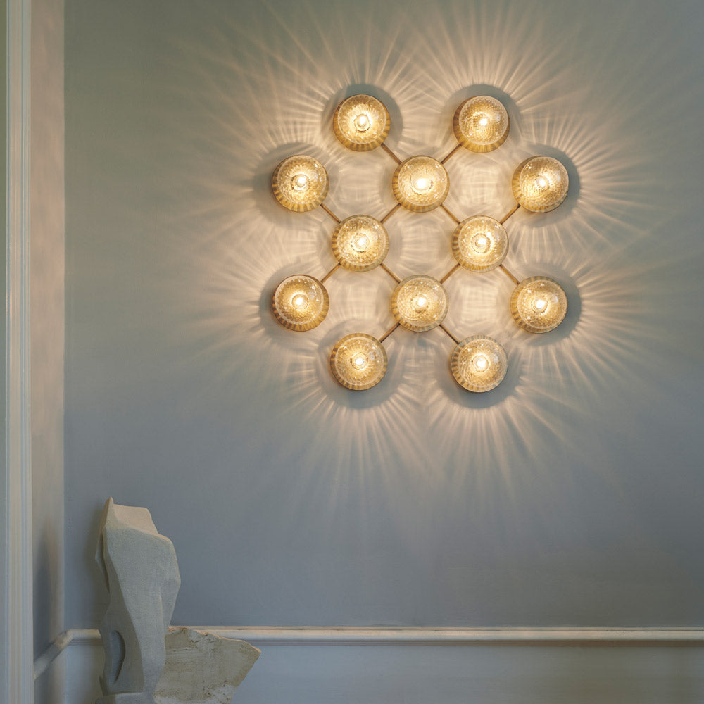 Liila Ceiling / Wall Light in living room.