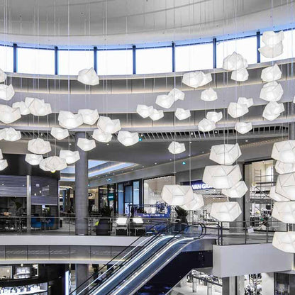 Fold Diamant Pendant Light in mall.