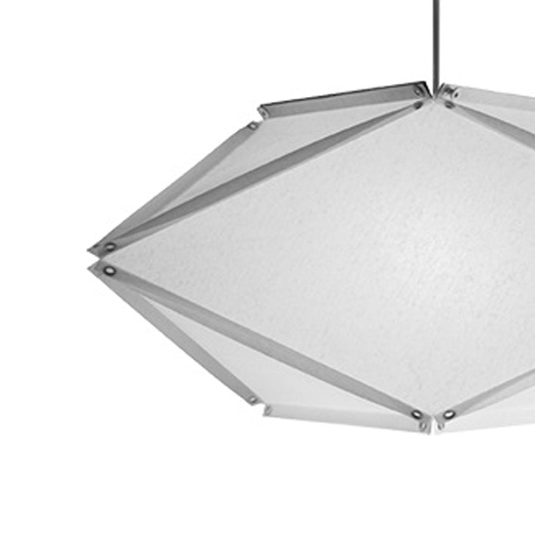 Fold Diamant Pendant Light in Detail.