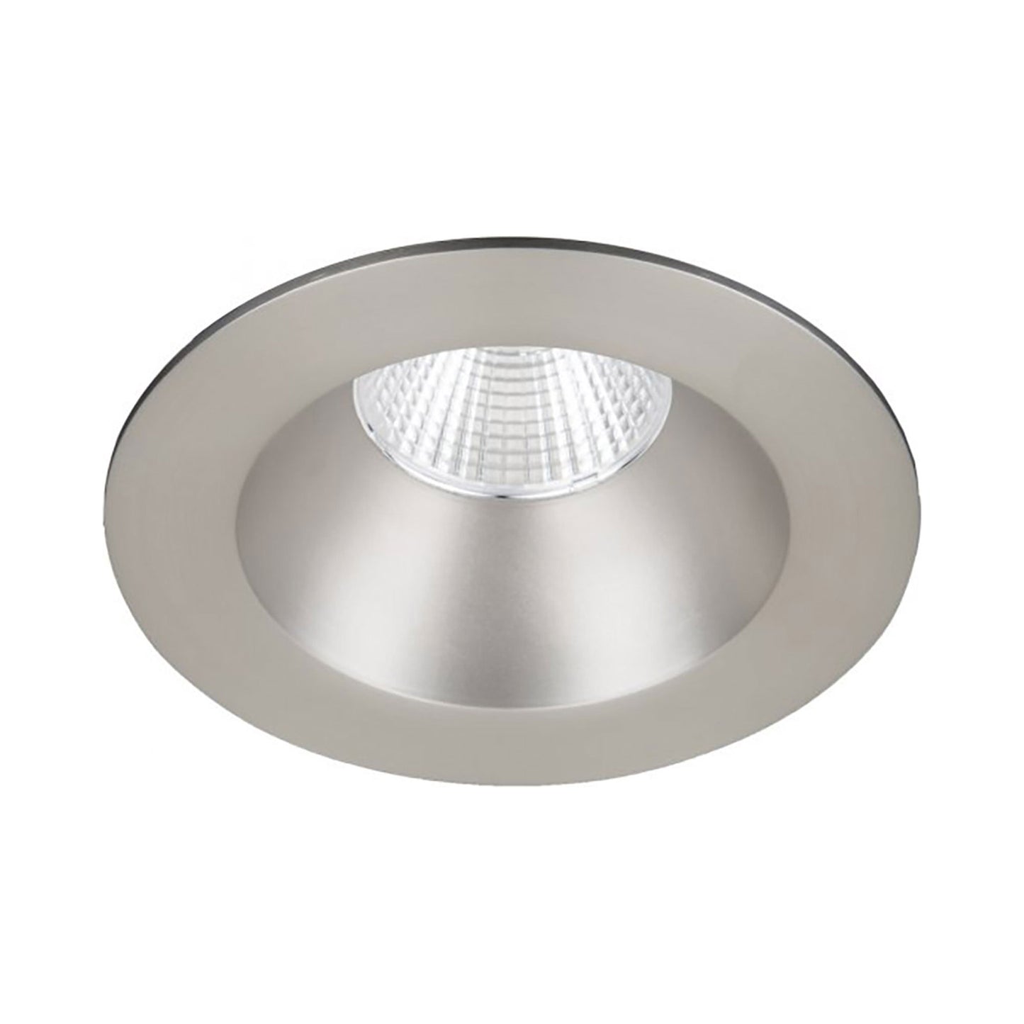Ocular 3.0 Round Downlight LED Recessed Trim in Brushed Nickel (Die-cast aluminum / 15-Degree/2700K/90CRI)
