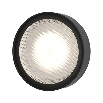 Berlin Outdoor Wall Light in Matt Black (13.8-Inch).
