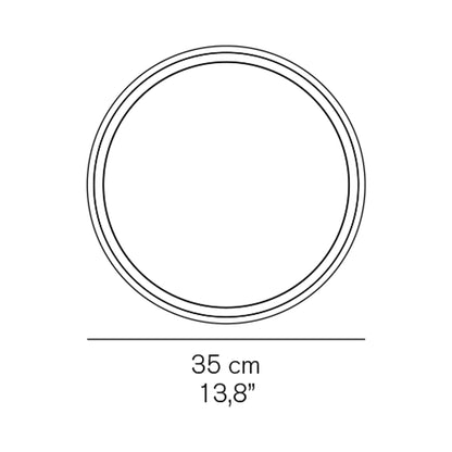 Berlin Outdoor Wall Light - line drawing.