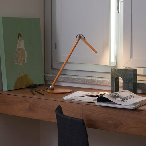 Calamaio LED Table Lamp in living room.