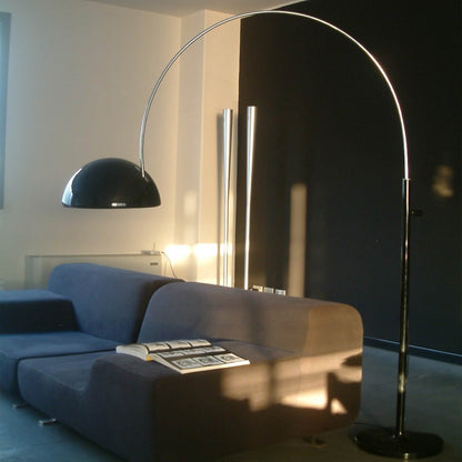 Coupe Arch Floor Lamp in living room.