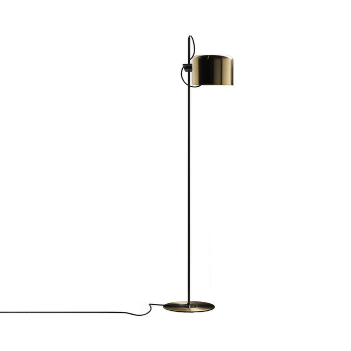 Coupe Floor Lamp in Gold.