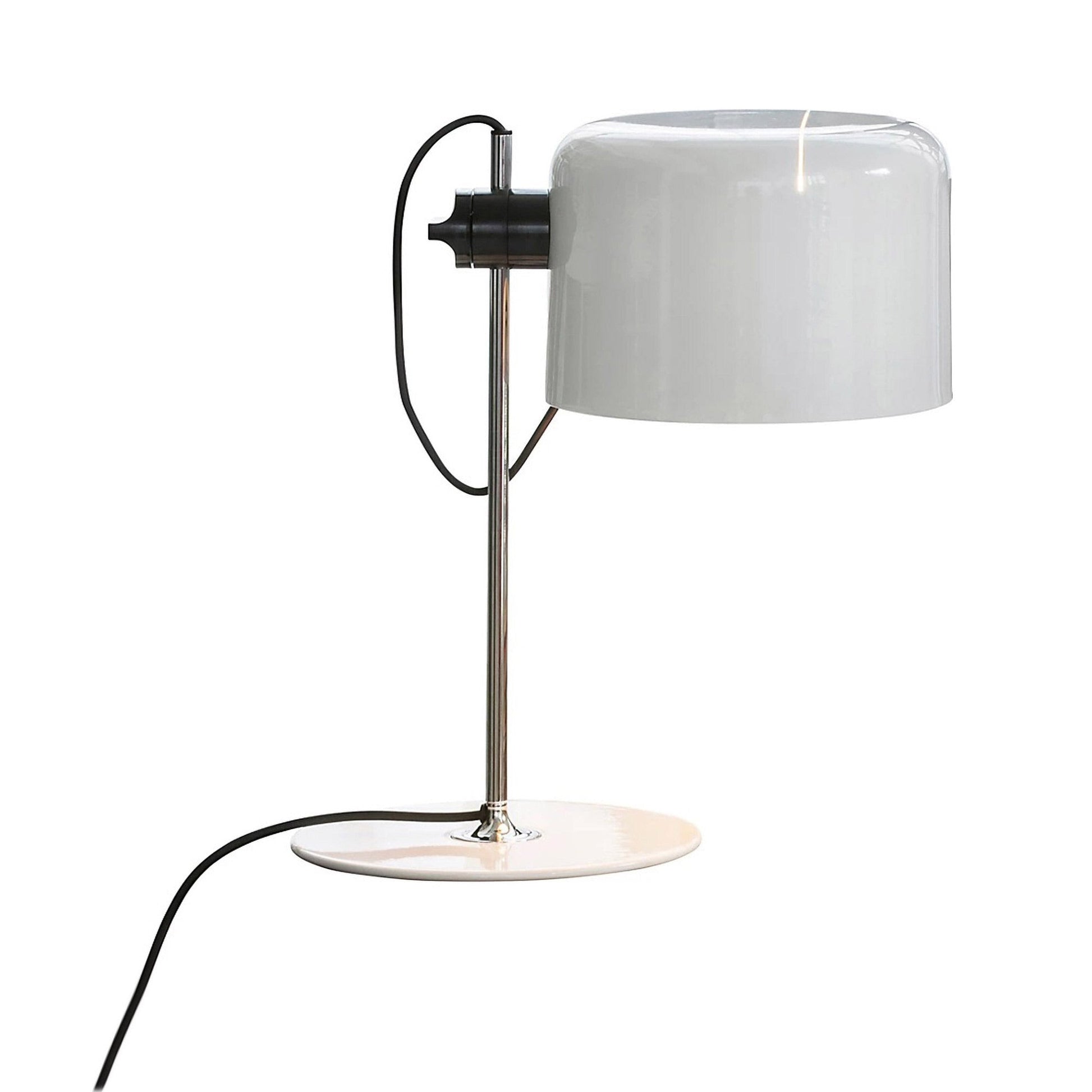 Coupe Table Lamp in White.