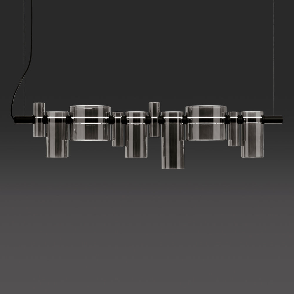 Dancing Glass LED Pendant Light in Detail.