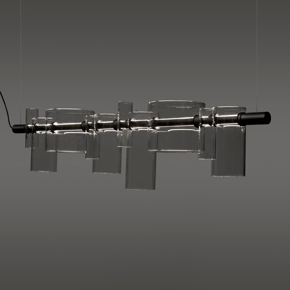 Dancing Glass LED Pendant Light in Detail.