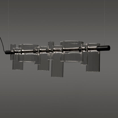 Dancing Glass LED Pendant Light in Detail.