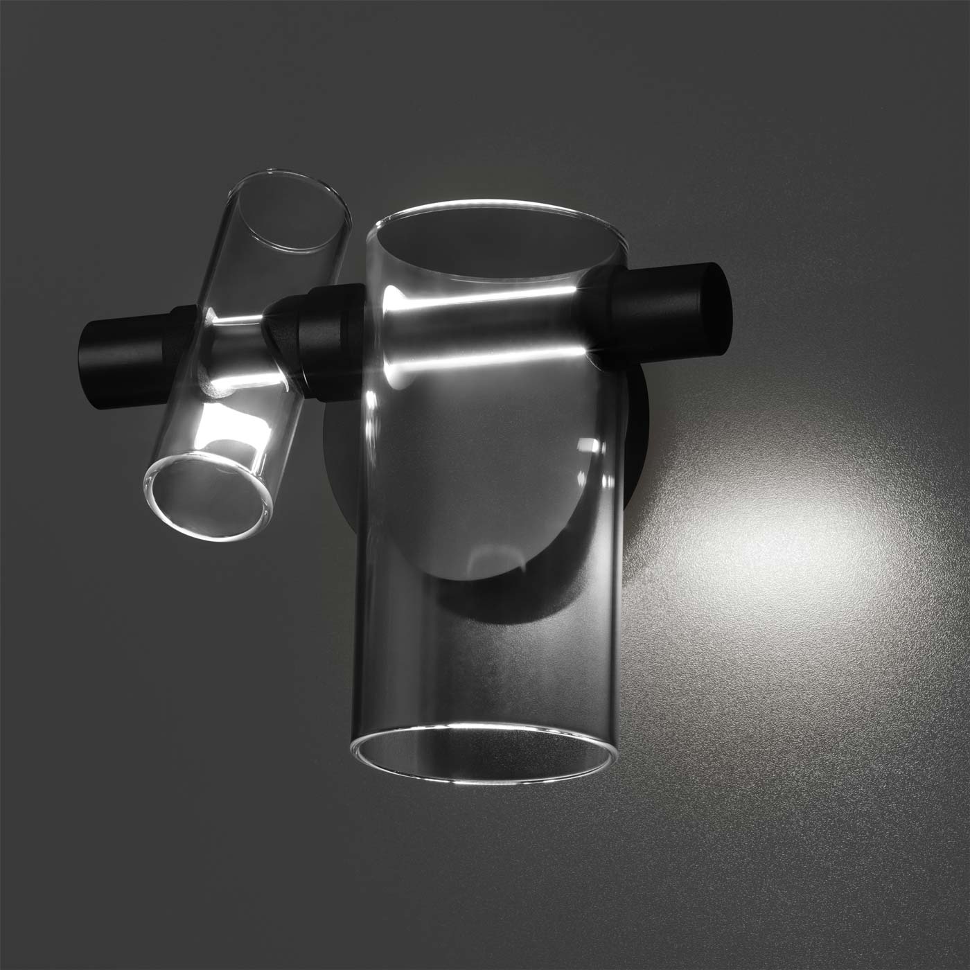 Dancing Glass LED Wall Light in Detail.
