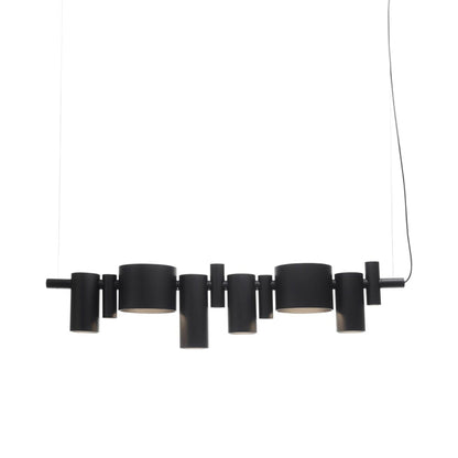 Dancing Queen LED Pendant Light in Matt Black.