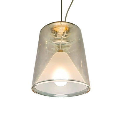 Lanterna Pendant Light in Amber.
