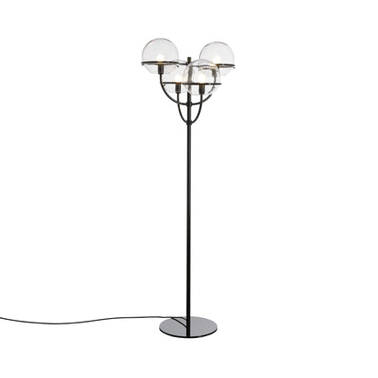 Lyndon Outdoor Floor Lamp in Black (Small).