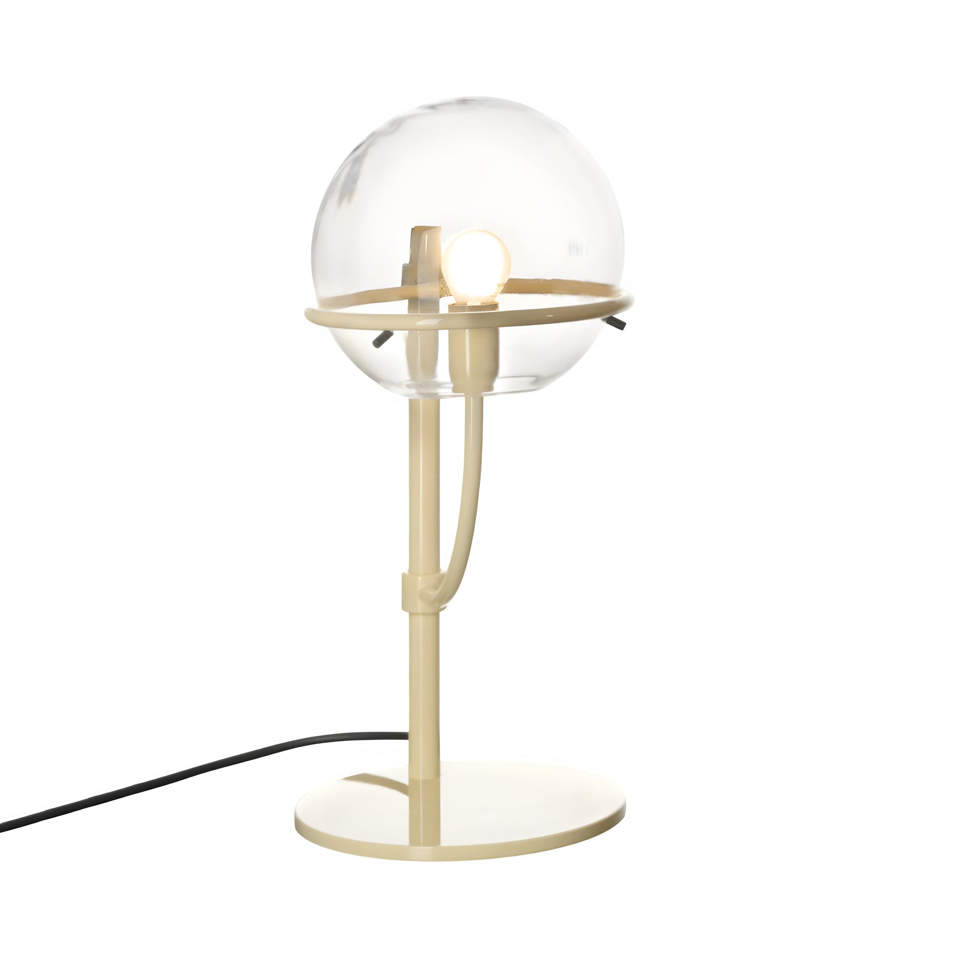 Lyndon Outdoor Table Lamp in Ivory.