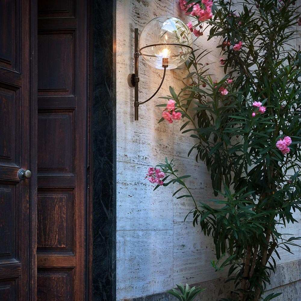 Lyndon Outdoor Wall Light in Outside Area.