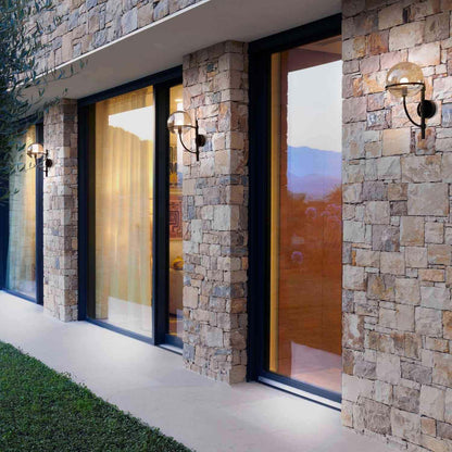 Lyndon Outdoor Wall Light in Outside Area.