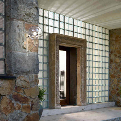 Lyndon Outdoor Wall Light in Outside Area.