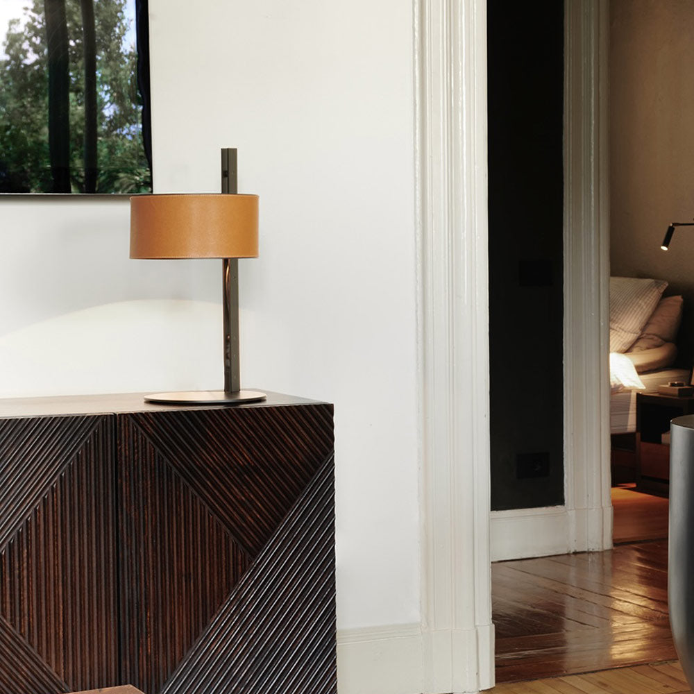 Parallel Table Lamp in living room.