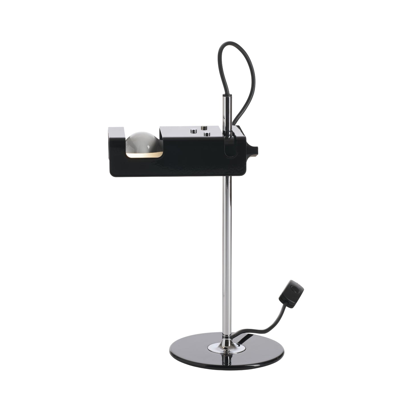 Spider Mini Table Lamp in Black.