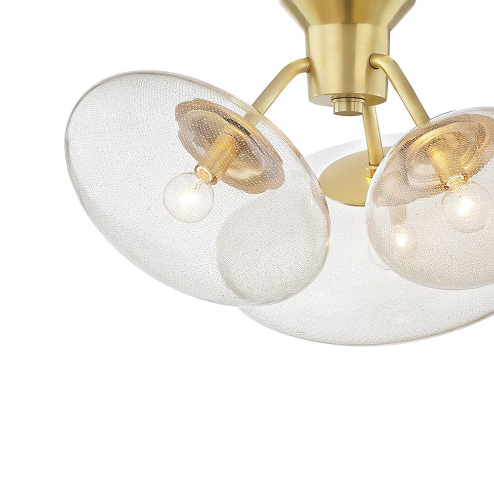 Opera Flush Mount Ceiling Light in Detail.