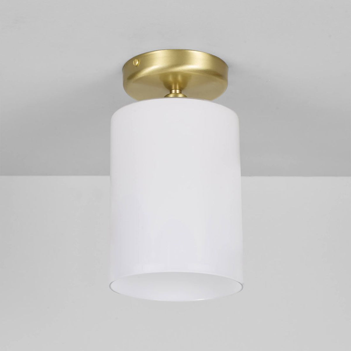 Brompton Flush Mount Ceiling Light in Detail.